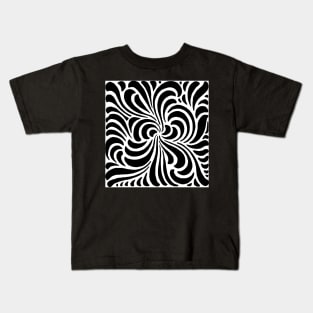 Bold swirling printers’ ornament design, 1897 Kids T-Shirt